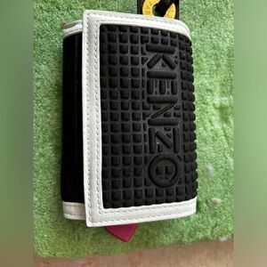 Kenzo wristlet belt bag double purse handbag logo shoulder fanny pack bag wallet